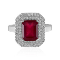 Madagascar Ruby Silver Ring