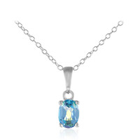Doveblue Mystic Topaz Silver Necklace