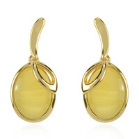 Baltic Amber Silver Earrings