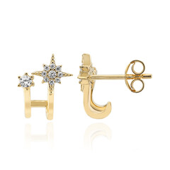 Zircon Silver Earrings