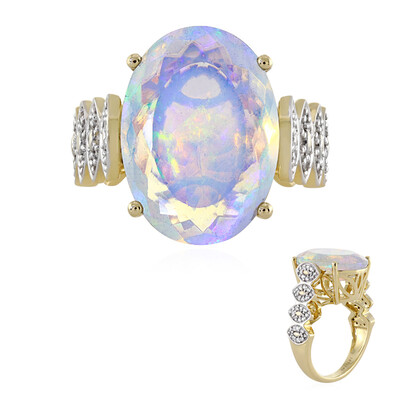 14K AAA Welo Opal Gold Ring (AMAYANI)