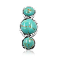 Tyrone Turquoise Silver Pendant