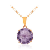 Amethyst Silver Necklace