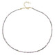Silver Diamond Silver Necklace (Riya)