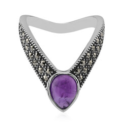 Amethyst Silver Ring (Annette classic)