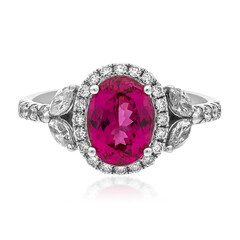 18K Pink Burmese Spinel Gold Ring (CIRARI)