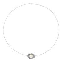 Freshwater pearl Silver Choker