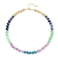 Fluorite Silver Necklace