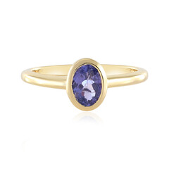 Tanzanite Silver Ring (Adela Silber)