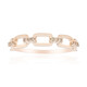 9K SI1 Argyle Rose De France Diamond Gold Ring (Annette)