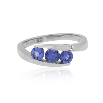 AAA Tanzanite Platinium Ring