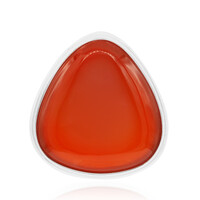 Carnelian Silver Pendant