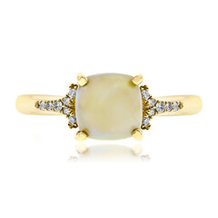 10K AAA Welo Opal Gold Ring