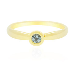 9K Nigerian Paraiba Tourmaline Gold Ring