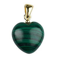 Malachite Silver Pendant