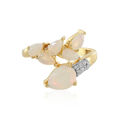 Welo Opal Silver Ring