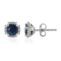Mezezo Opal Silver Earrings