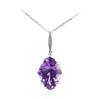 14K Amethyst Gold Necklace