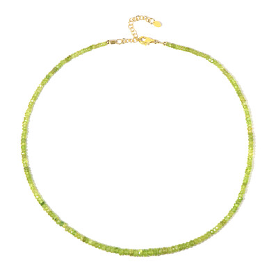 Sphene Silver Necklace