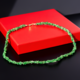 Tanzanian Tsavorite Silver Necklace