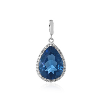 Colour Change Fluorite Silver Pendant