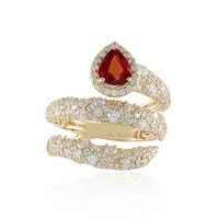 9K Tanzanian Ruby Gold Ring (de Melo)