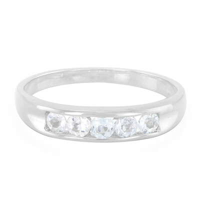 Fancy Tourmaline Silver Ring