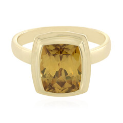 9K Vibhor Zircon Gold Ring