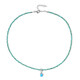 Turquoise Silver Necklace