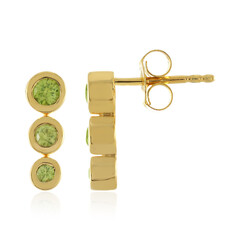 Sphene Silver Earrings