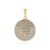 Zircon Silver Pendant