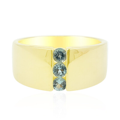 9K Nigerian Paraiba Tourmaline Gold Ring