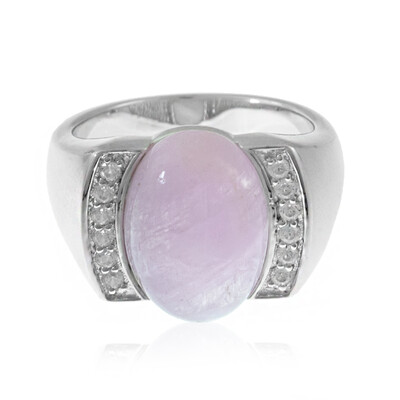 Kunzite Silver Ring