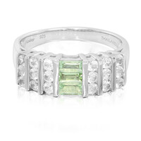 Paraiba Tourmaline Silver Ring