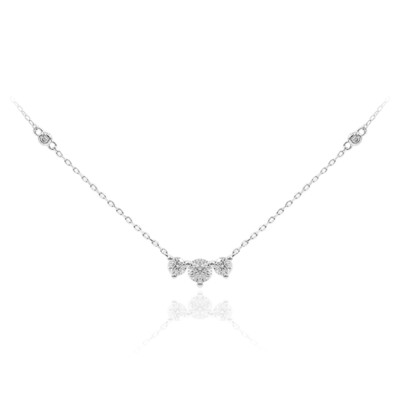 14K I1 (H) Diamond Gold Necklace (CIRARI)