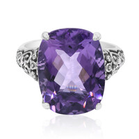 Amethyst Silver Ring