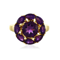 Amethyst Silver Ring