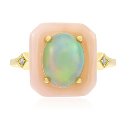 14K Pink Opal Gold Ring (CIRARI)
