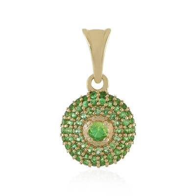 9K Tsavorite Gold Pendant (Adela Gold)