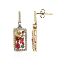 Citrine Silver Earrings