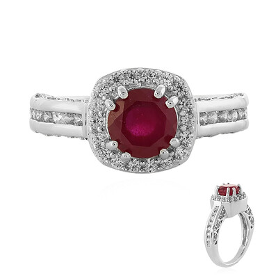 Madagascar Ruby Silver Ring