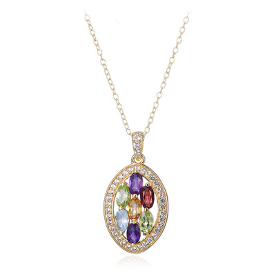 Peridot Silver Necklace
