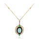 14K Mother of Pearl Gold Necklace (CIRARI)