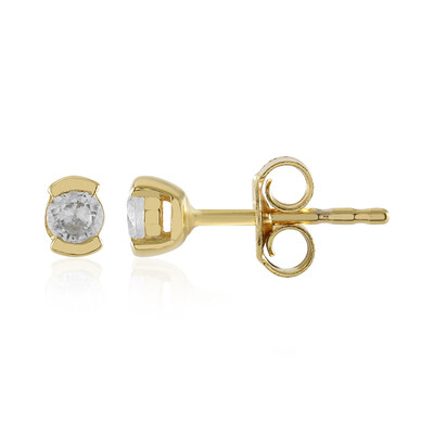 Zircon Silver Earrings (Adela Silber)