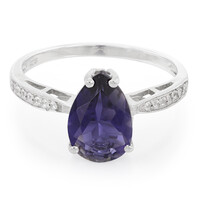 Orissa Iolite Silver Ring