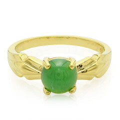 Imperial Chrysoprase Silver Ring