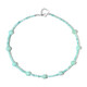 Amazonite Silver Necklace