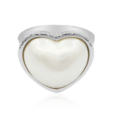 Mabe Pearl Silver Ring (TPC)