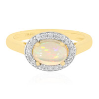 Welo Opal Silver Ring