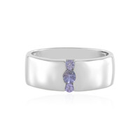 Tanzanite Silver Ring (de Melo)